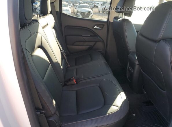 1GTP6FE19M1295200 2021 GMC CANYON White Вид задніх сидінь
