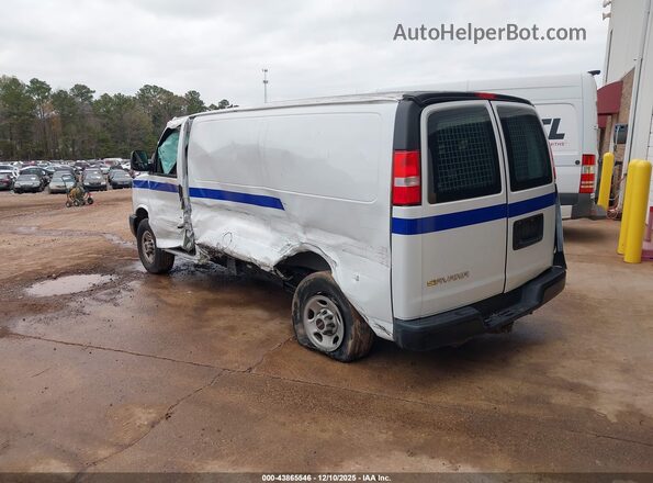1GTW7AFP0P1174848 2023 GMC SAVANA CARGO Белый Задняя левая четверть