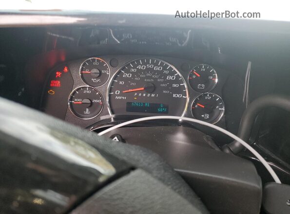 1GTW7BF76S1101580 2025 GMC SAVANA Silver Вид щитка приладів