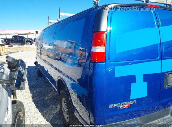 1GTW7BFG5K1304783 2019 GMC SAVANA 2500 Blue უკანა მარცხენა