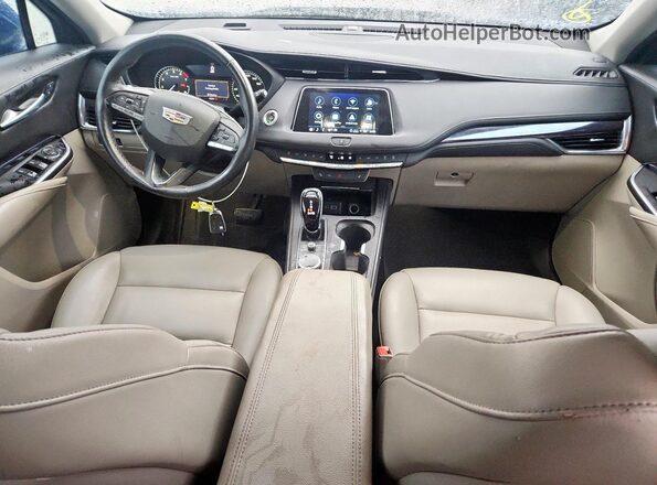 1GYAZAR41PF119232 2023 CADILLAC XT4 Blue წინა პანელის ხედი