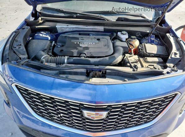 1GYAZAR41PF119232 2023 CADILLAC XT4 Blue უკანა სალონის ხედი