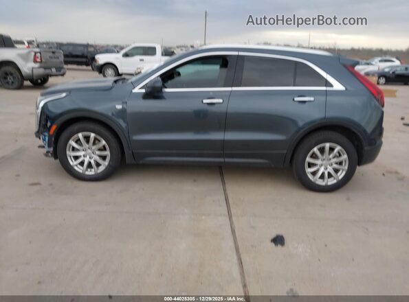 1GYAZAR48MF003005 2021 CADILLAC XT4 Green Widok wnętrza 360 stopni