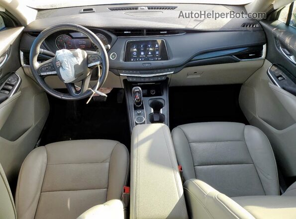 1GYFZCR48MF083052 2021 CADILLAC XT4 Black Dashboard view
