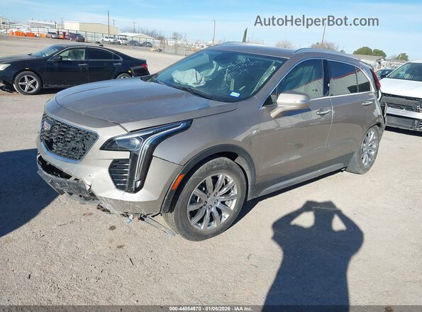 1GYFZCR4XNF159159 2022 CADILLAC XT4 Gold წინა მარცხენა ხედი სამი მეოთხედიდან