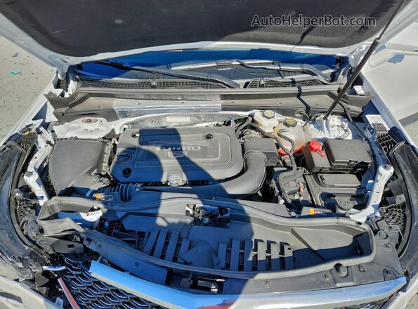 1GYFZDR41SF112314 2025 CADILLAC XT4 White Vista del compartimento del motor