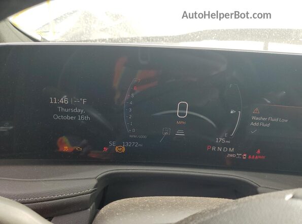 1GYFZDR44RF190516 2024 CADILLAC XT4 Черный Вид щитка приборов