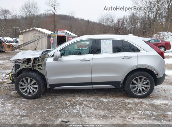 1GYFZDR46NF101135 2022 CADILLAC XT4 Серебряный Панорамный вид салона 360°