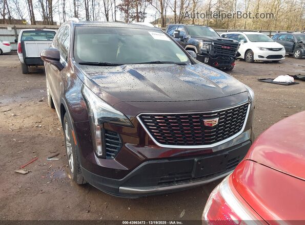 1GYFZDR49LF066782 2020 CADILLAC XT4 Бордовый Вид щитка приборов