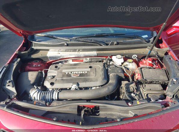 1GYFZFR4XPF225391 2023 CADILLAC XT4 Maroon Widok z tyłu