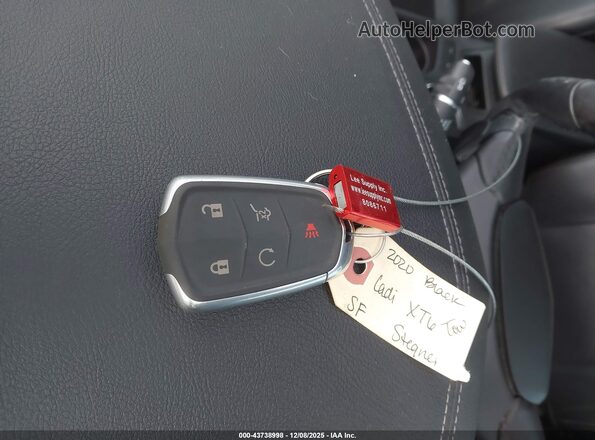 1GYKPCRS3LZ213626 2020 CADILLAC OTHER Black Առջևի վահանակի տեսք