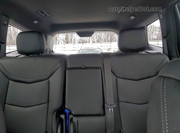 1GYKPCRS6NZ123440 2022 CADILLAC OTHER Black Rear seats view