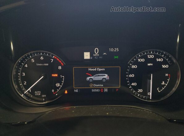 1GYKPDRS0PZ221601 2023 CADILLAC OTHER Gray Вид щитка приладів