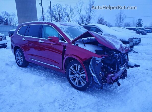 1GYKPDRS8RZ706944 2024 CADILLAC OTHER Red Front right