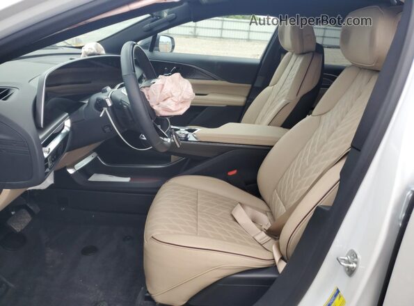 1GYKPSRL5RZ133448 2024 CADILLAC OTHER White წინა სალონის ხედი
