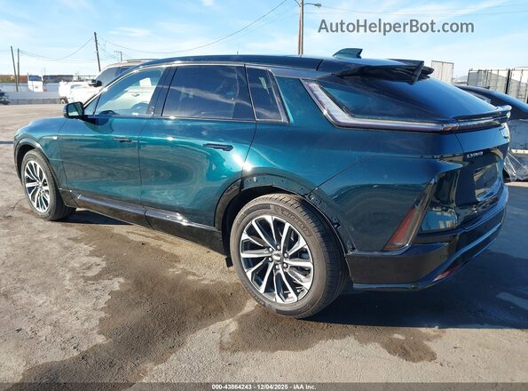 1GYKPTRL3RZ114161 2024 CADILLAC OTHER Зеленый Задняя левая четверть