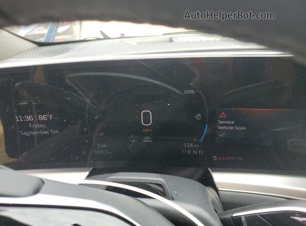 1GYKPVRK3RZ111781 2024 CADILLAC OTHER Blue Вид щитка приладів