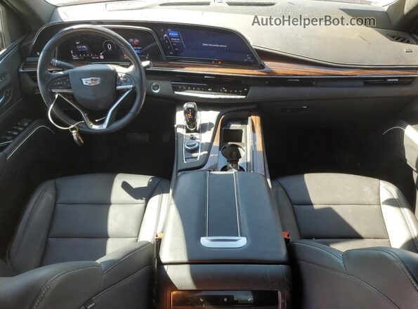 1GYS3AKLXPR190547 2023 CADILLAC ESCALADE Brown Առջևի վահանակի տեսք