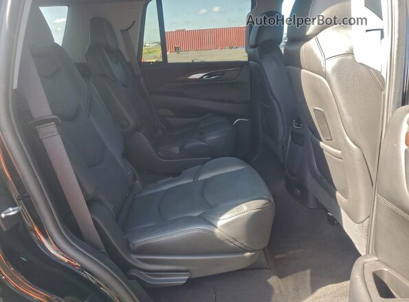 1GYS4BKJ4LR304862 2020 CADILLAC ESCALADE Black Widok wnętrza z tyłu