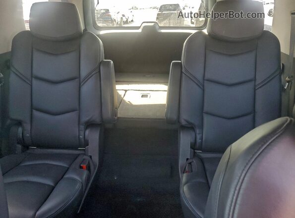 1GYS4BKJ4LR304862 2020 CADILLAC ESCALADE Black Widok tylnych siedzeń
