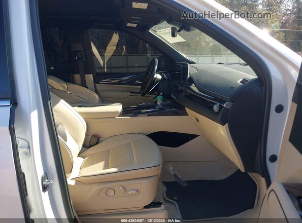 1GYS4BKLXPR371330 2023 CADILLAC ESCALADE White Սալոնի դիմացի տեսք