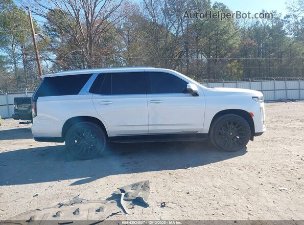 1GYS4BKLXPR371330 2023 CADILLAC ESCALADE White Սալոնի հետևի տեսք