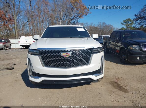 1GYS4BKLXPR371330 2023 CADILLAC ESCALADE White Սարքավորումների վահանակի տեսք