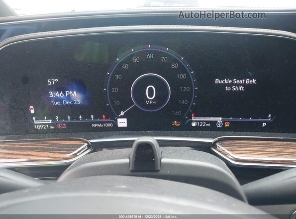 1GYS4BKLXPR466261 2023 CADILLAC ESCALADE Gray Widok tylnych siedzeń