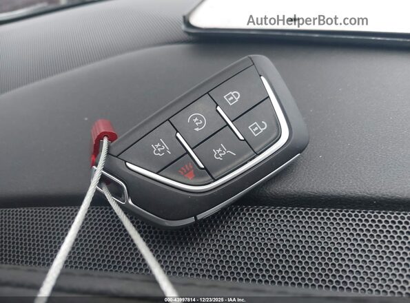 1GYS4BKLXPR466261 2023 CADILLAC ESCALADE Gray Widok deski rozdzielczej