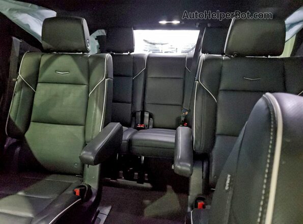 1GYS4EKL9PR514690 2023 CADILLAC ESCALADE Белый Вид задних сидений