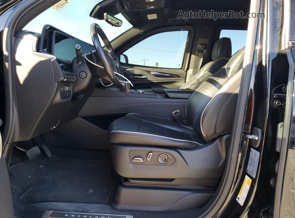 1GYS4FKL3MR250559 2021 CADILLAC ESCALADE Black Вид салону спереду