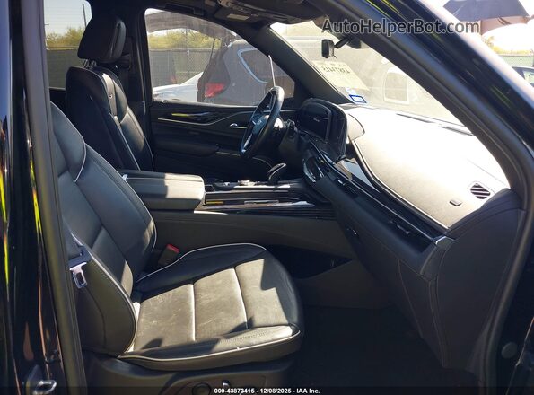 1GYS4FKL6PR180902 2023 CADILLAC ESCALADE Black Вид салону спереду