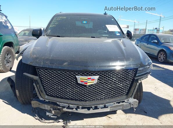 1GYS4FKL6PR180902 2023 CADILLAC ESCALADE Black Вид задньої частини салону