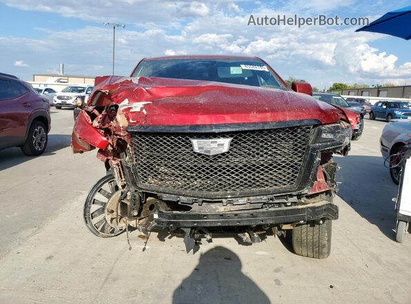 1GYS4GKL5PR462583 2023 CADILLAC ESCALADE Красный Вид спереди