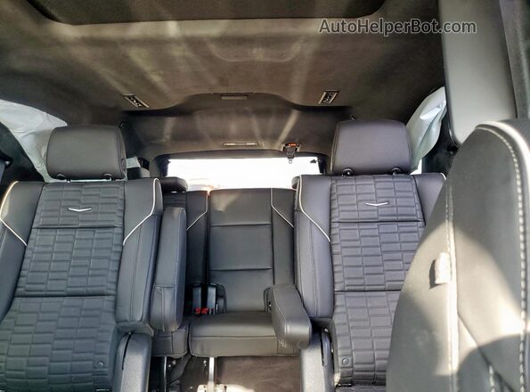 1GYS4GKL5PR462583 2023 CADILLAC ESCALADE Красный Вид задних сидений