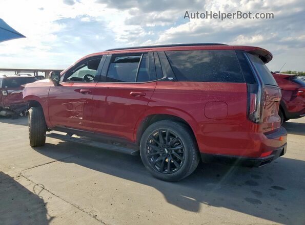 1GYS4GKL5PR462583 2023 CADILLAC ESCALADE Красный Задняя левая четверть