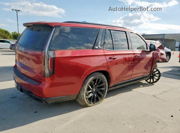 1GYS4GKL5PR462583 2023 CADILLAC ESCALADE Красный Задняя правая четверть