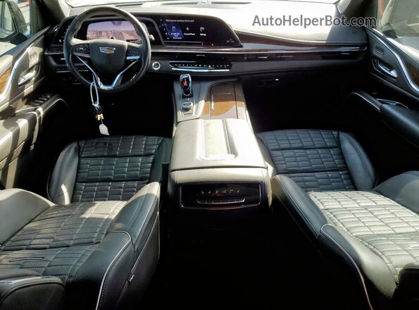 1GYS4GKLXPR482103 2023 CADILLAC ESCALADE Black Вид панелі приладів