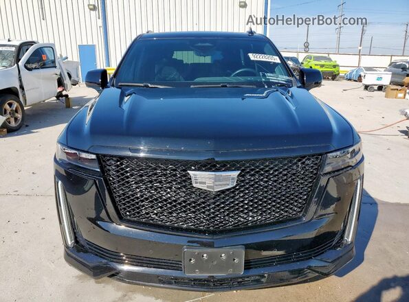 1GYS4GKLXPR482103 2023 CADILLAC ESCALADE Black Вид спереду