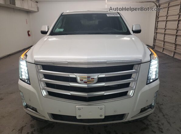 1GYS4HKJ2LR284730 2020 CADILLAC ESCALADE White Vista frontal