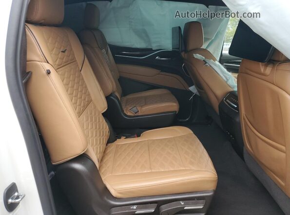 1GYS4KKL1PR160081 2023 CADILLAC ESCALADE White Вид задньої частини салону