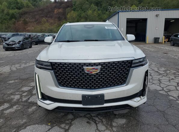 1GYS4KKL1PR160081 2023 CADILLAC ESCALADE White Вид спереду