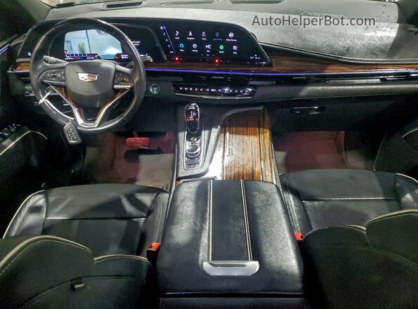 1GYS4KKL6PR211199 2023 CADILLAC ESCALADE Black წინა პანელის ხედი