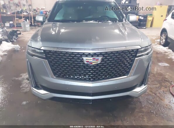 1GYS4KKLXPR502594 2023 CADILLAC ESCALADE Silver ხელსაწყოთა პანელის ხედი