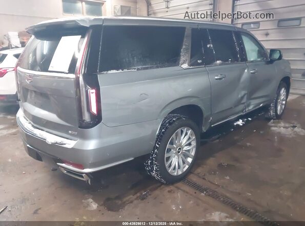 1GYS4KKLXPR502594 2023 CADILLAC ESCALADE Silver უკანა მარჯვენა