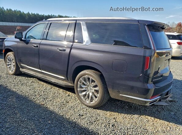 1GYS4MKL3PR333725 2023 CADILLAC ESCALADE Black Задня ліва чверть