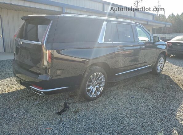1GYS4MKL3PR333725 2023 CADILLAC ESCALADE Black Задня права чверть