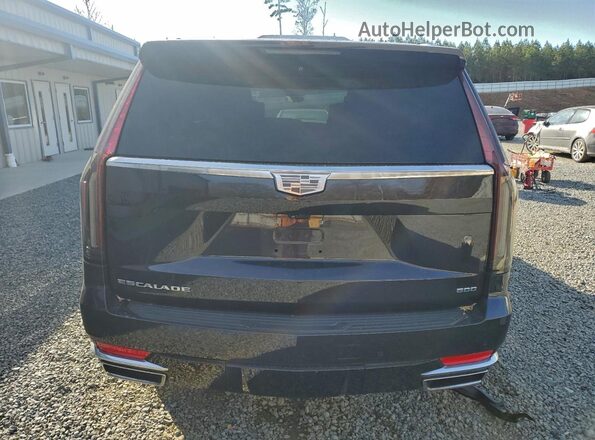 1GYS4MKL3PR333725 2023 CADILLAC ESCALADE Black Вид ззаду