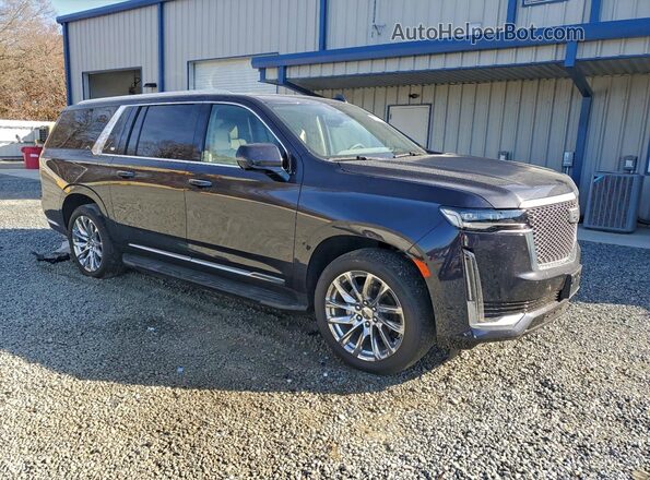 1GYS4MKL3PR333725 2023 CADILLAC ESCALADE Black Передня права чверть