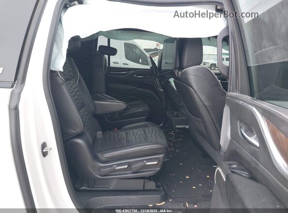 1GYS4RKL2MR286602 2021 CADILLAC ESCALADE White Vista de la etiqueta del VIN